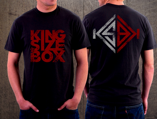 KingSizeBox band T-Shirt logo design by smith1979