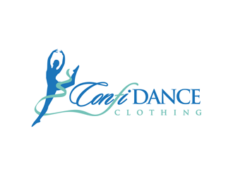 ConfiDANCE Clothing logo design by logolady