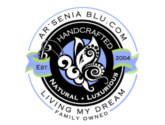 Arsenia Blu logo design by acasia