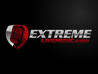 ExtremeLiveMusic.com logo design by karjen