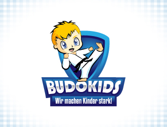 BUDOKIDS - Wir machen Kinder stark! logo design by Norsh