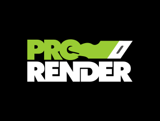 PRO RENDER logo design by enan+graphics