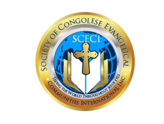 Society of Congolese Evangelical Communities International Inc., (SCECI) logo design by andriakew