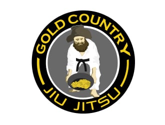 Gold Country Jiu Jitsu logo design by acasia