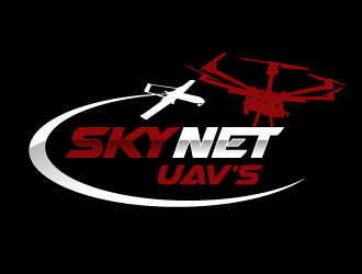 SkyNet UAV's logo design by jaize