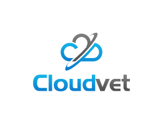 Cloudvet logo design by BrightARTS