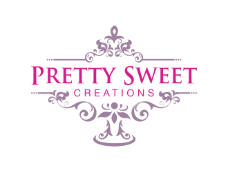 Pretty Sweet Creations logo design by Dakon