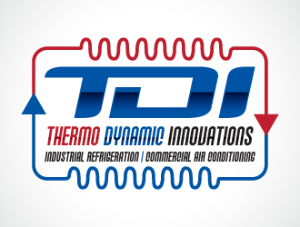 TDI REFRIGERATION logo design by zack