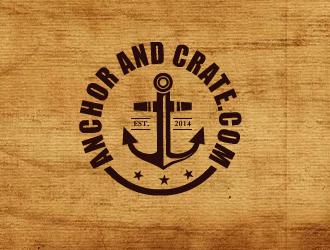 AnchorAndCrate.Com logo design by fontstyle