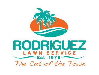Rodriguez Lawn Service logo design by Dawnxisoul393