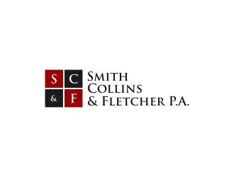 Smith, Collins & Fletcher P.A. logo design by ellsa
