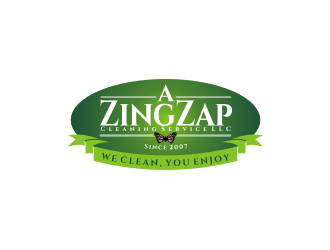 A Zing Zap Cleaning Service LLC logo design by FirmanGibran