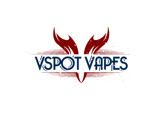 Vspot Vapes logo design by schiena