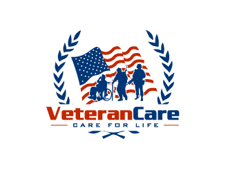 VeteranCare logo design by schiena