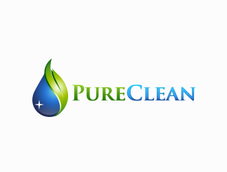 Pure Clean logo design by creativespoiler
