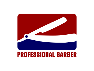 professional barber logo design by krisnha