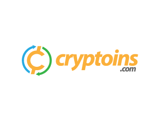 cryptoins.com - cryptocurrency trading logo design by gipanuhotko
