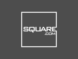 SQUARE.COM logo design by YONK