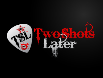 Two Shots Later logo design by karjen