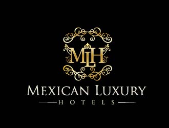 Mexican Luxury Hotels logo design by andriakew