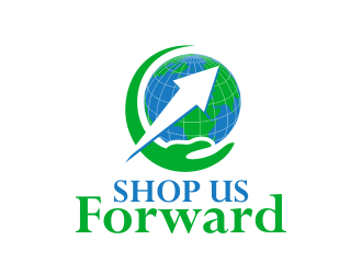 Shop Us Forward logo design by ingepro