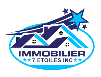 IMMOBILIER 7 ETOILES INC logo design by chuckiey