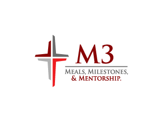 Meals Milestones & Mentorship (M3) logo design by Dawnxisoul393