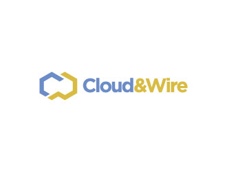 Cloud & Wire, Inc. Telecom Consulting logo design by moomoo