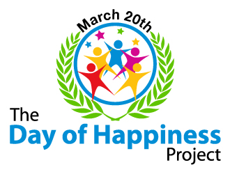 The Day of Happiness Project logo design by kgcreative