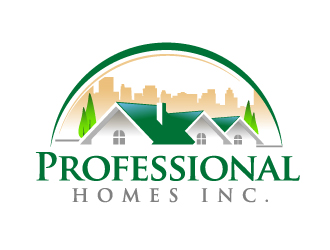 Professional Homes Inc. logo design by xtian gray
