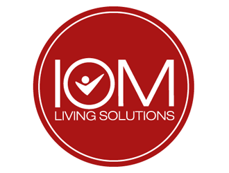 IOM Living Solutions logo design by megalogos