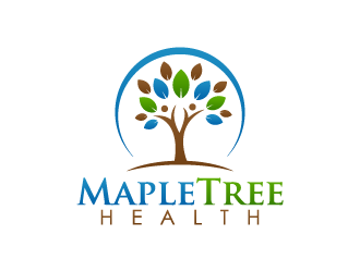 MapleTree Health logo design by BrightARTS