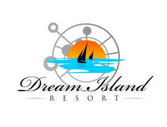 Dream Island Resort logo design by prodesign