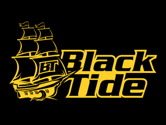 The Black Tide logo design by chuckiey
