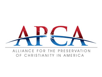 Alliance for the Preservation of Christianity In America (APCA, Inc.) logo design by letsnote