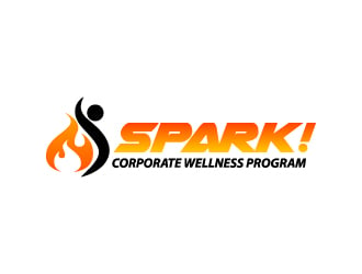 SPARK! Corporate Wellness Program logo design by jaize
