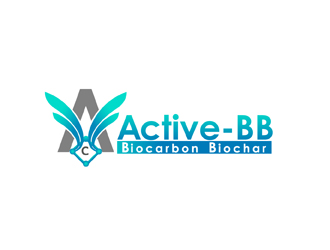 Active-Biocarbon Biochar logo design by peacock