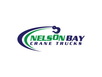 Nelson Bay Crane Trucks logo design by moomoo