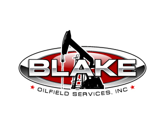 Blake Oilfield Services, Inc logo design by Dddirt