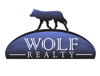 Wolf Realty logo design by logomainiac