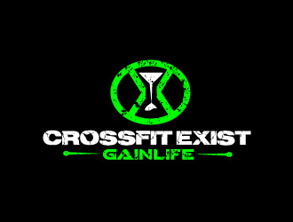 CrossFit Exist logo design by art-design