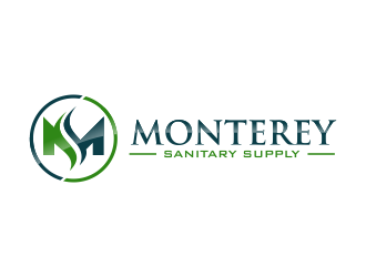 Monterey Sanitary Supply logo design by bluevirusee