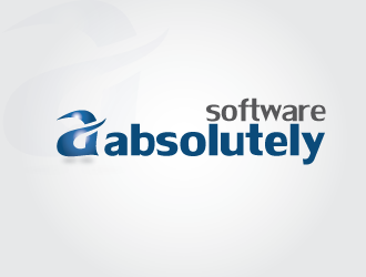 absolutely Software logo design by zolaman