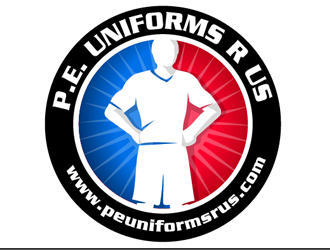P.E. Uniforms R Us logo design by megalogos