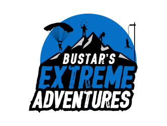 Bustar's Extreme Adventures Logo Design