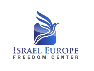 Israel Europe Freedom Center logo design by zenith