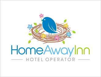 HomeAway Inn logo design by catalin