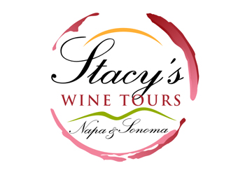 Stacy's Wine Tours logo design by FoalArt