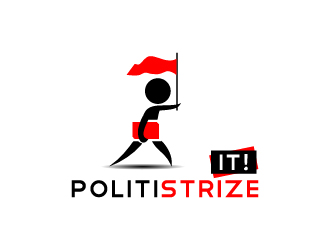 Polititrize It! (Poli-ti-trize) logo design by Norsh