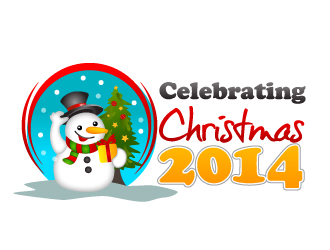 Celebrating Christmas 2014 logo design by Dawnxisoul393